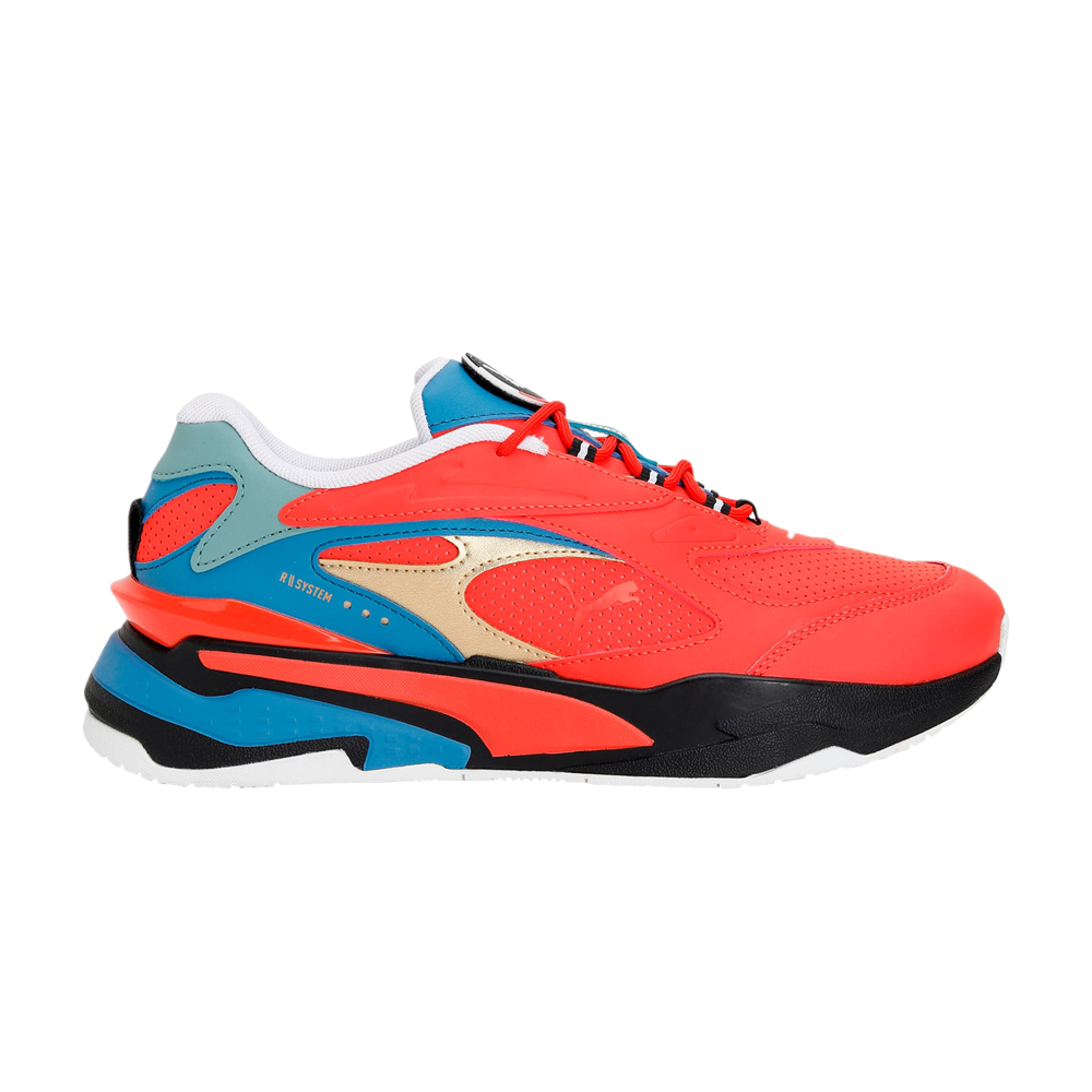 Pre-owned Puma Rs-fast Ls 'firelight Vallarta Blue' In Red