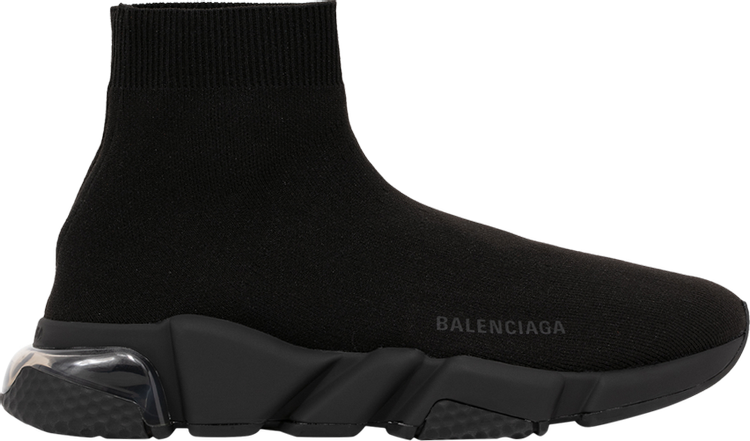 Buy Balenciaga Speed Sneaker 'Clearsole - Black' - 607544 W05GS 1000 | GOAT