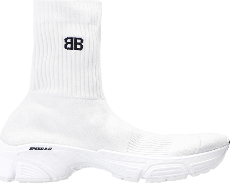 ★BALECIAGA★ 3.0スピード ランナースニーカー654532 W2DN2 Buy Balenciaga Speed 3.0 Sneaker 'White' - 654532 W2DN2 9000