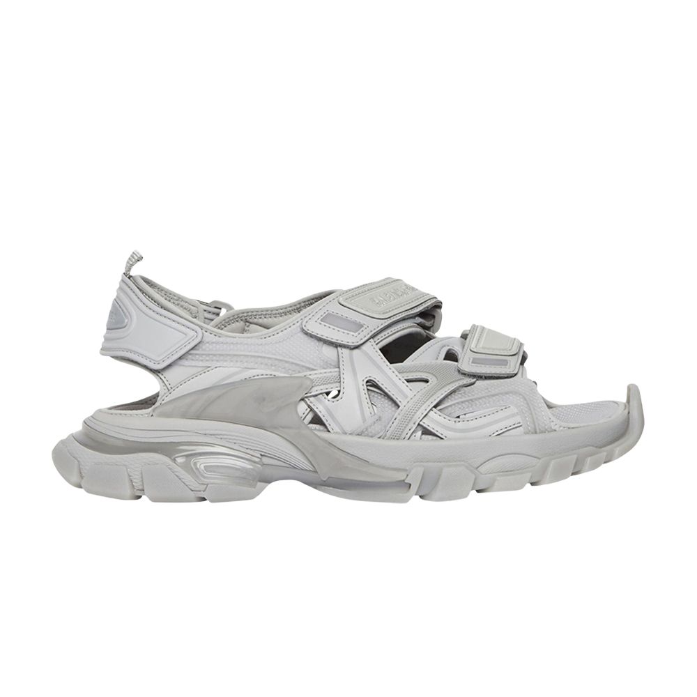 Pre-owned Balenciaga Wmns Track Sandal 'clearsole - Grey' | Women's Size 38