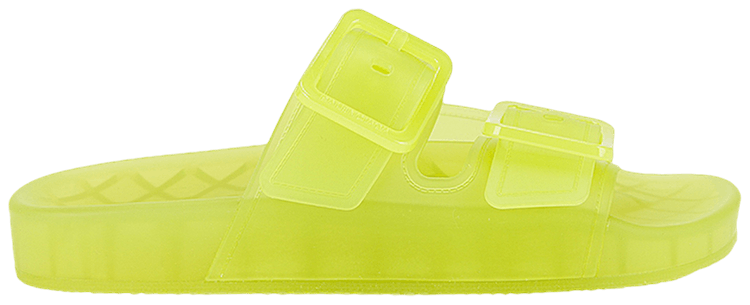 Neon yellow balenciaga sandals top