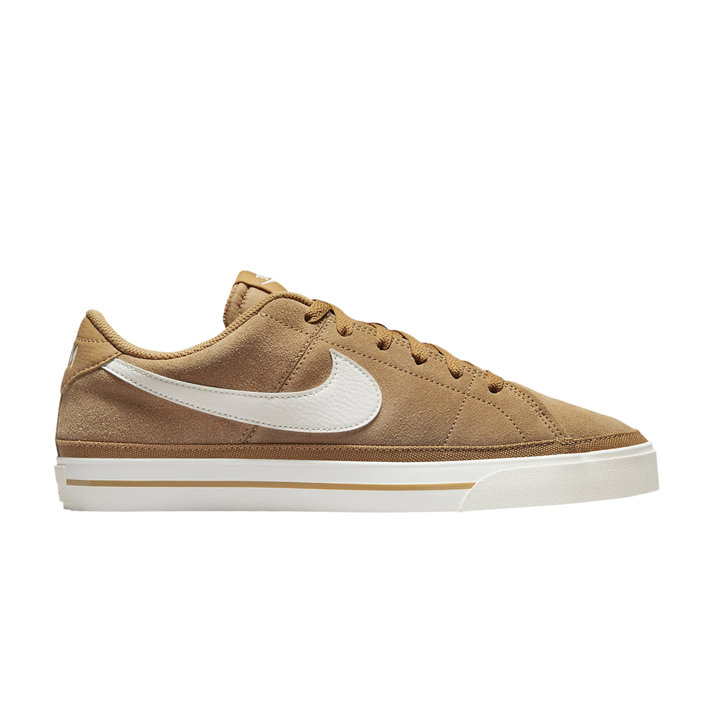 Pre-owned Nike Court Legacy 'elemental Gold' In Brown