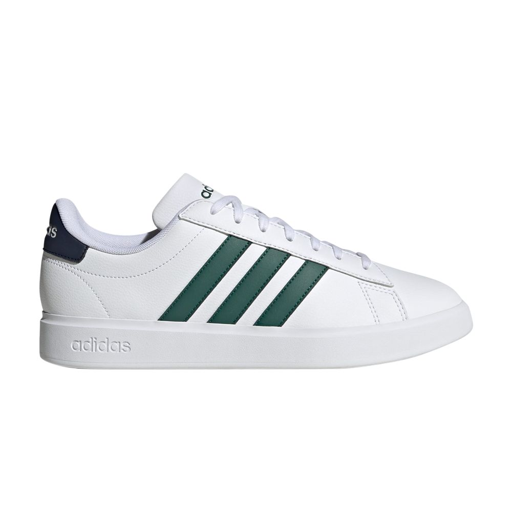 ADIDAS ORIGINALS GRAND COURT CLOUDFOAM 'WHITE COLLEGIATE GREEN'