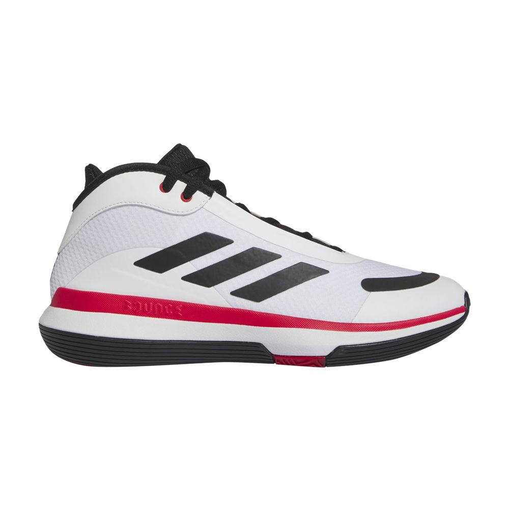 Pre-owned Adidas Originals Bounce Legends 'white Black Scarlet'