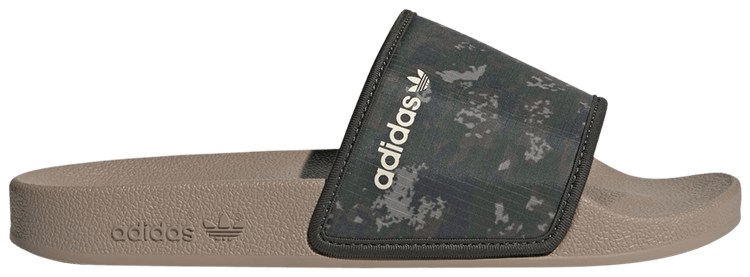 Buy Adidas Adilette Slide 'Shadow Green Brown Camo' IF5463 GOAT