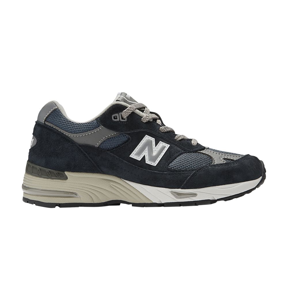 Pre-owned New Balance Wmns 991 Made In England 'navy' In Blue