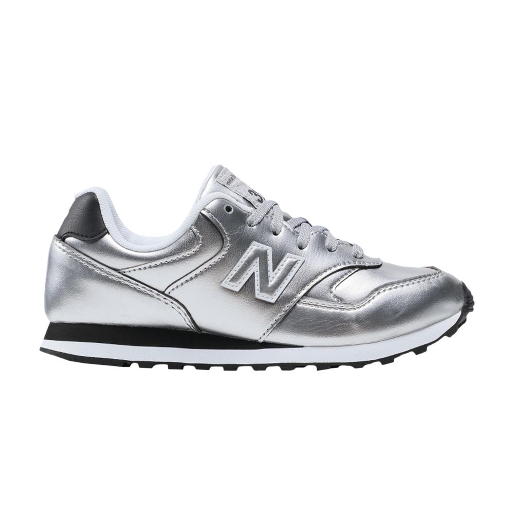Pre-owned New Balance Wmns 393 'metallic Silver'