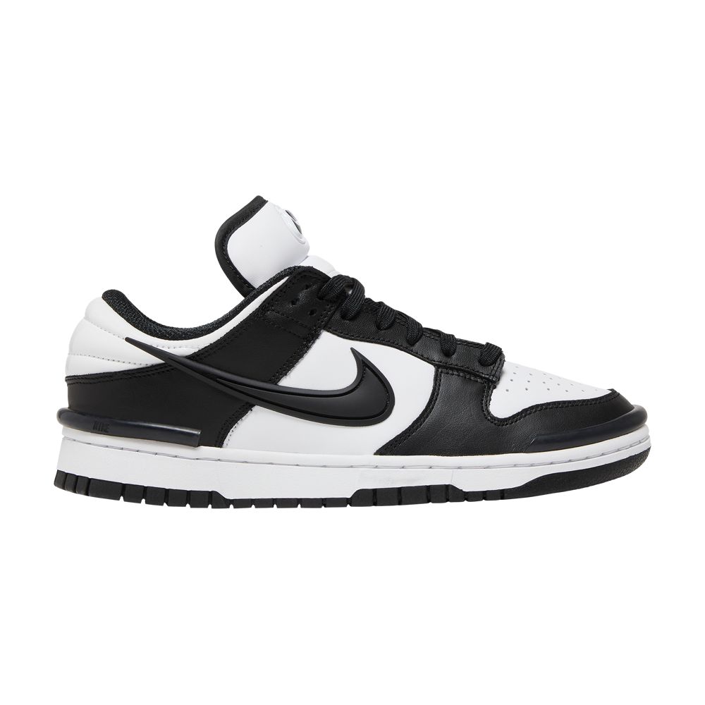 Pre-owned Nike Wmns Dunk Low Twist 'panda' In Black