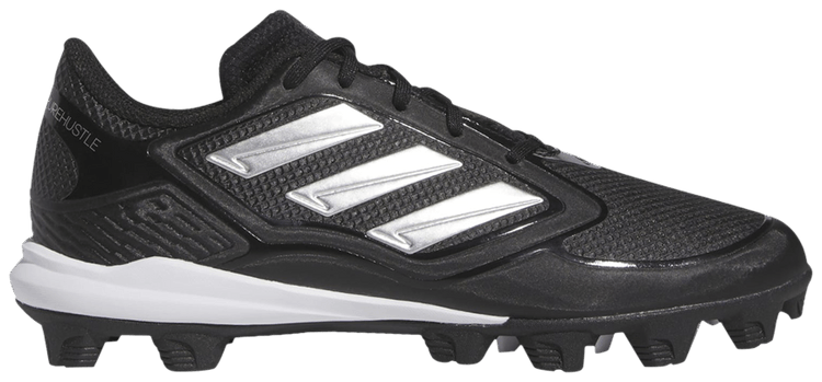 Adidas Wmns PureHustle 3 MD Black Silver Metallic