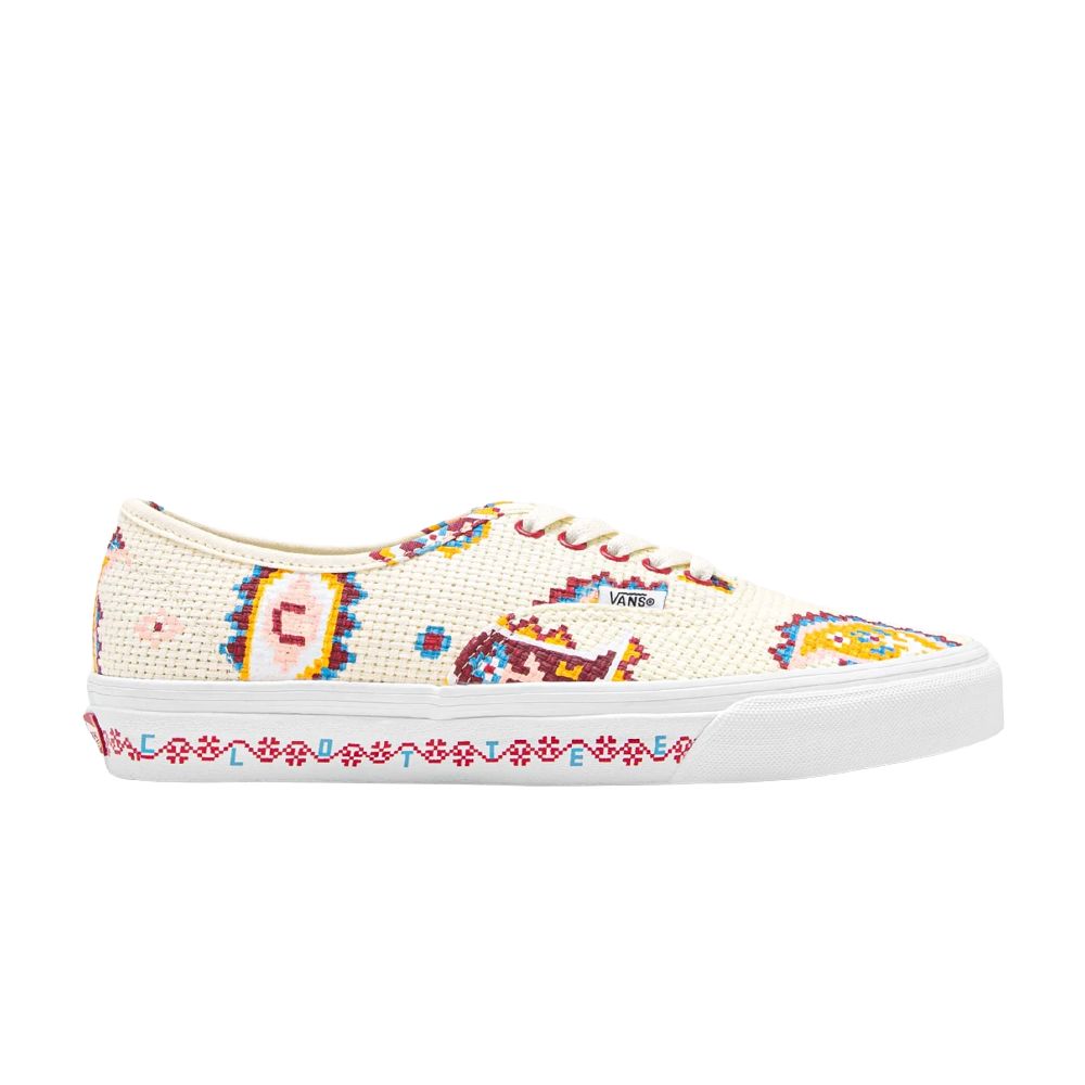 VANS CLOTTEE X AUTHENTIC 'PIXELATED UNIVERSE - MARSHMALLOW'
