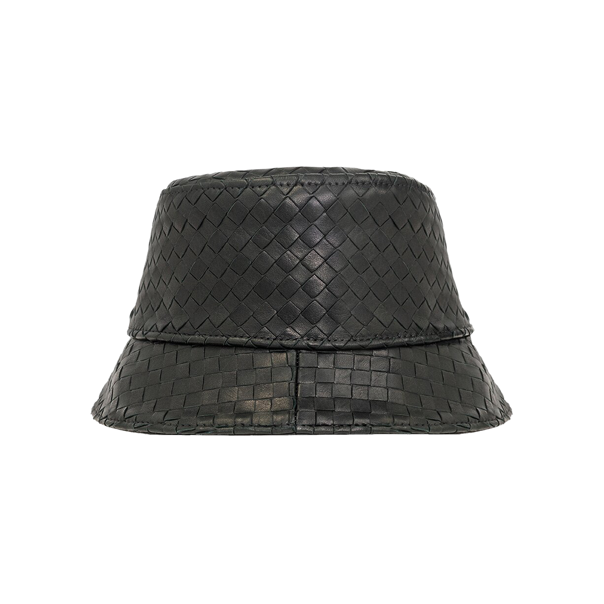 Pre-owned Bottega Veneta Intrecciato Bucket Hat 'black'