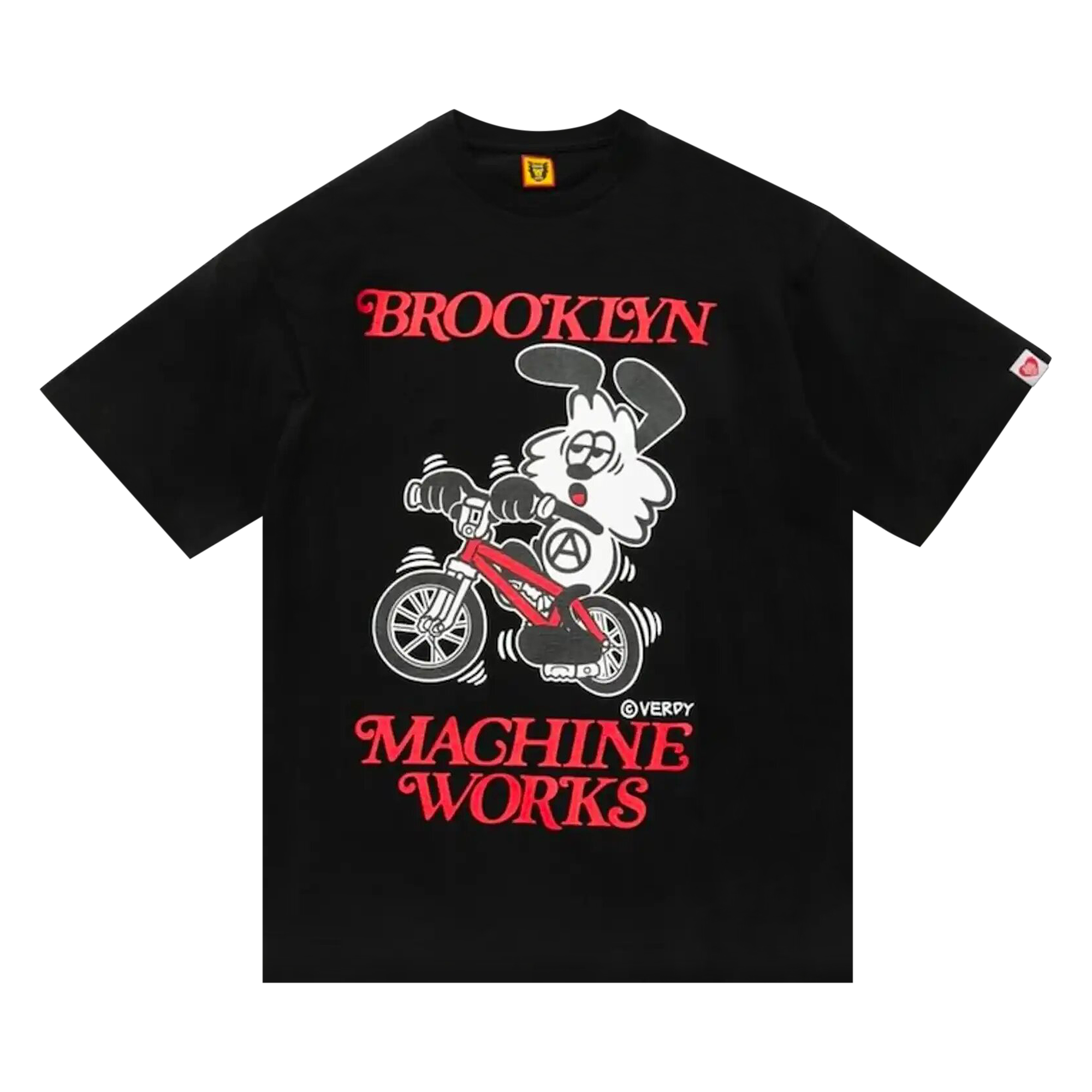 Pre-owned Human Made X Girls Don't Cry Brooklyn Machine Works T-shirt 'black'