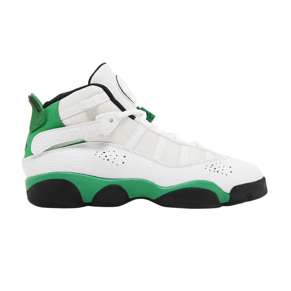 Jordan 6 Rings GS 'Lucky Green' | White | Kid's Size 6