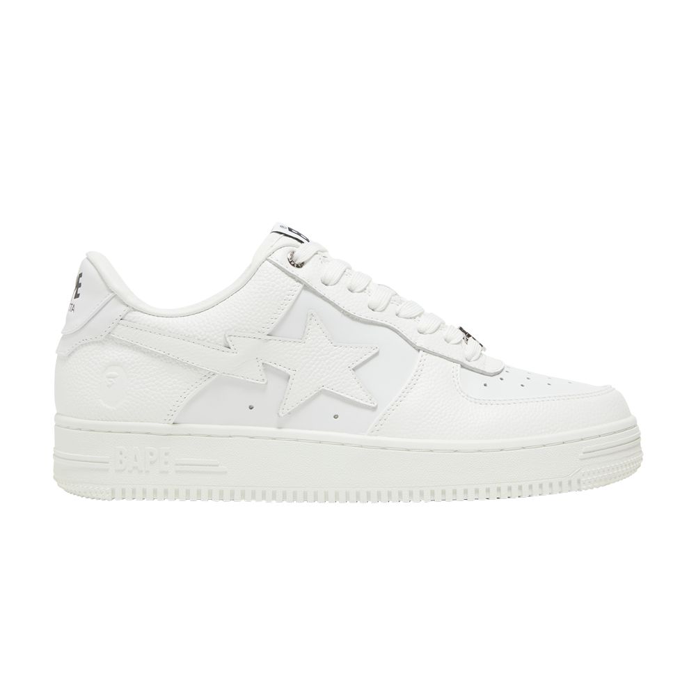 Pre-owned Bape Sta M2 Low 'triple White'