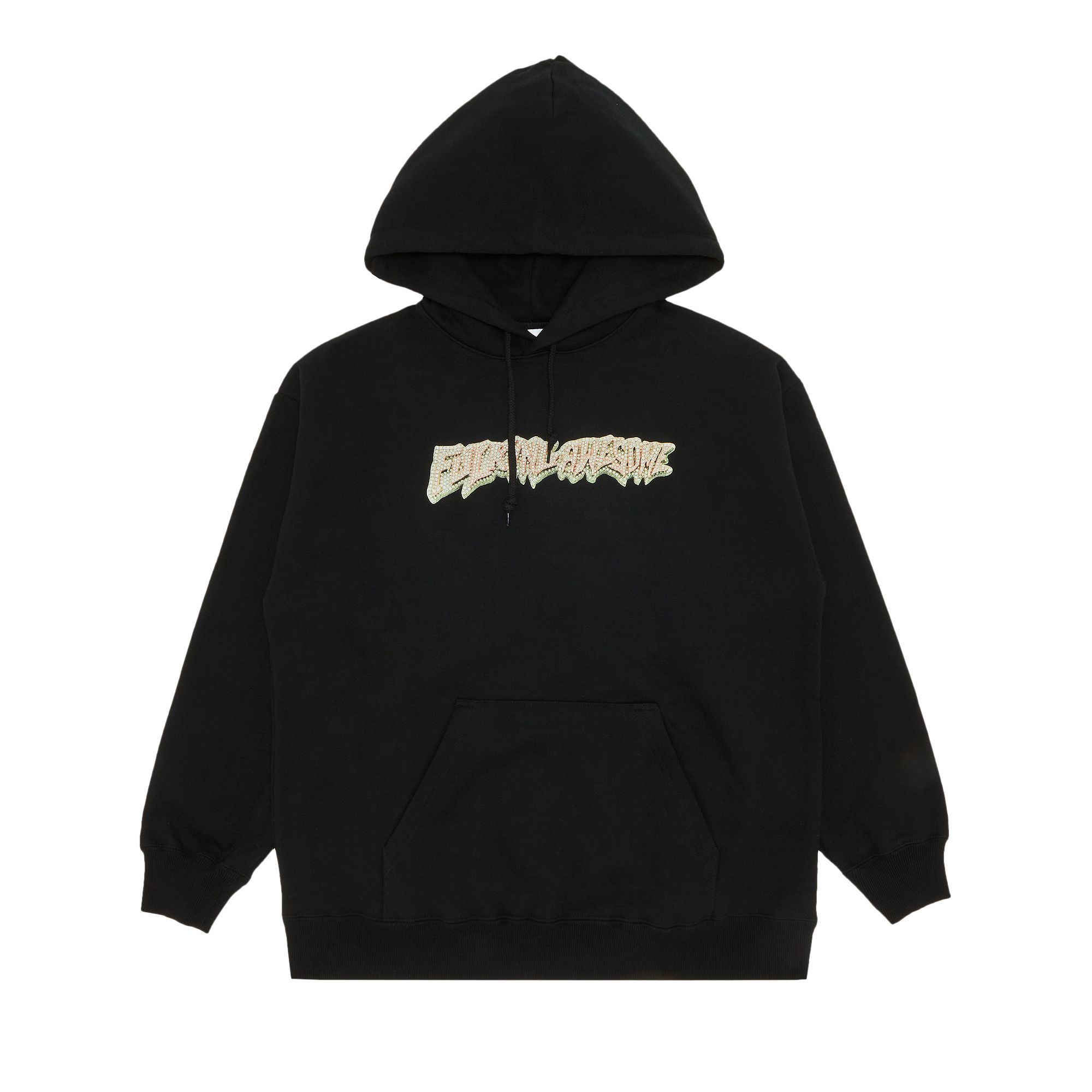 Pre-owned Fucking Awesome 24k Stamp Hoodie 'black' | Men's Size Xl