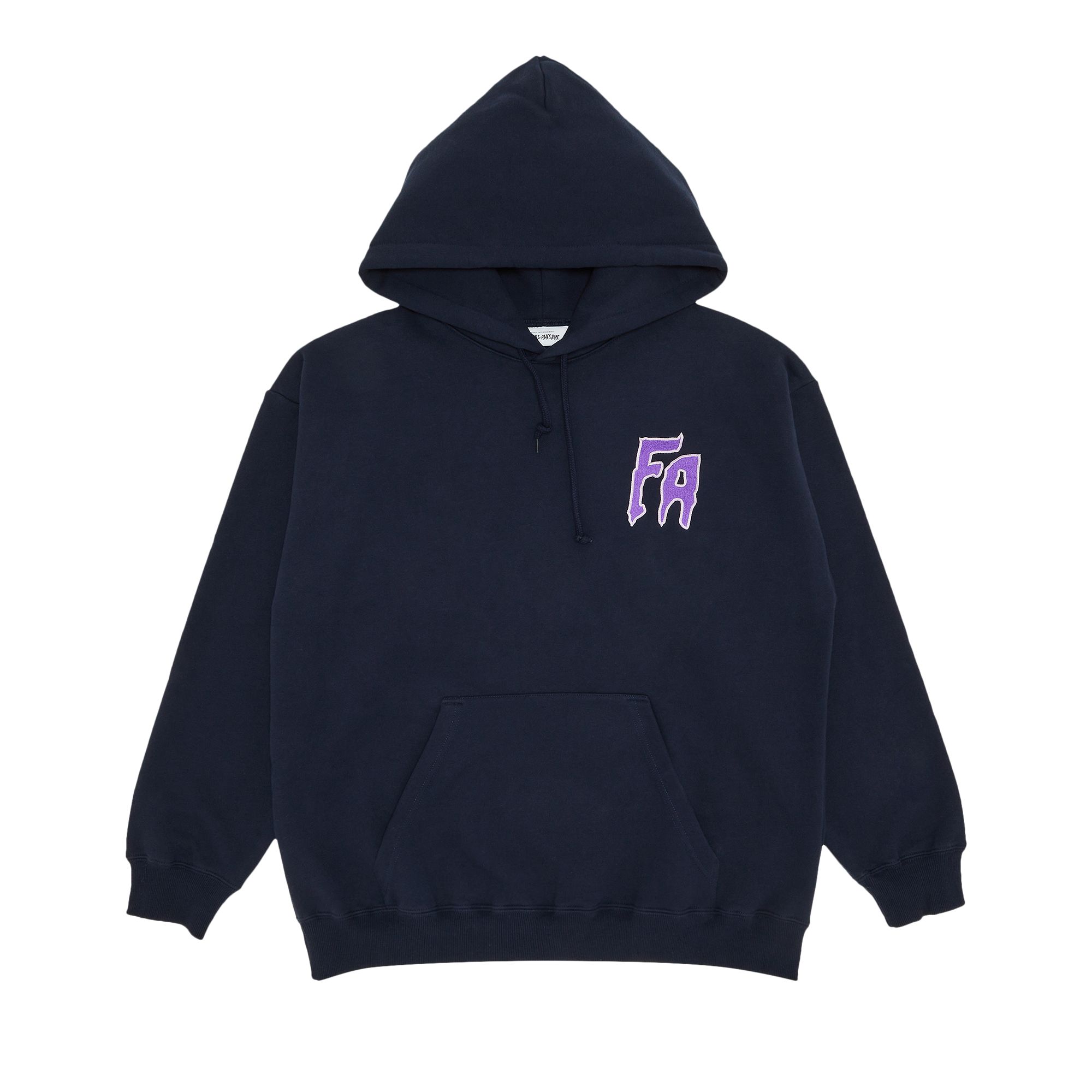 Pre-owned Fucking Awesome Seduction Of The World Hoodie 'navy' | Blue | Men's Size Xl