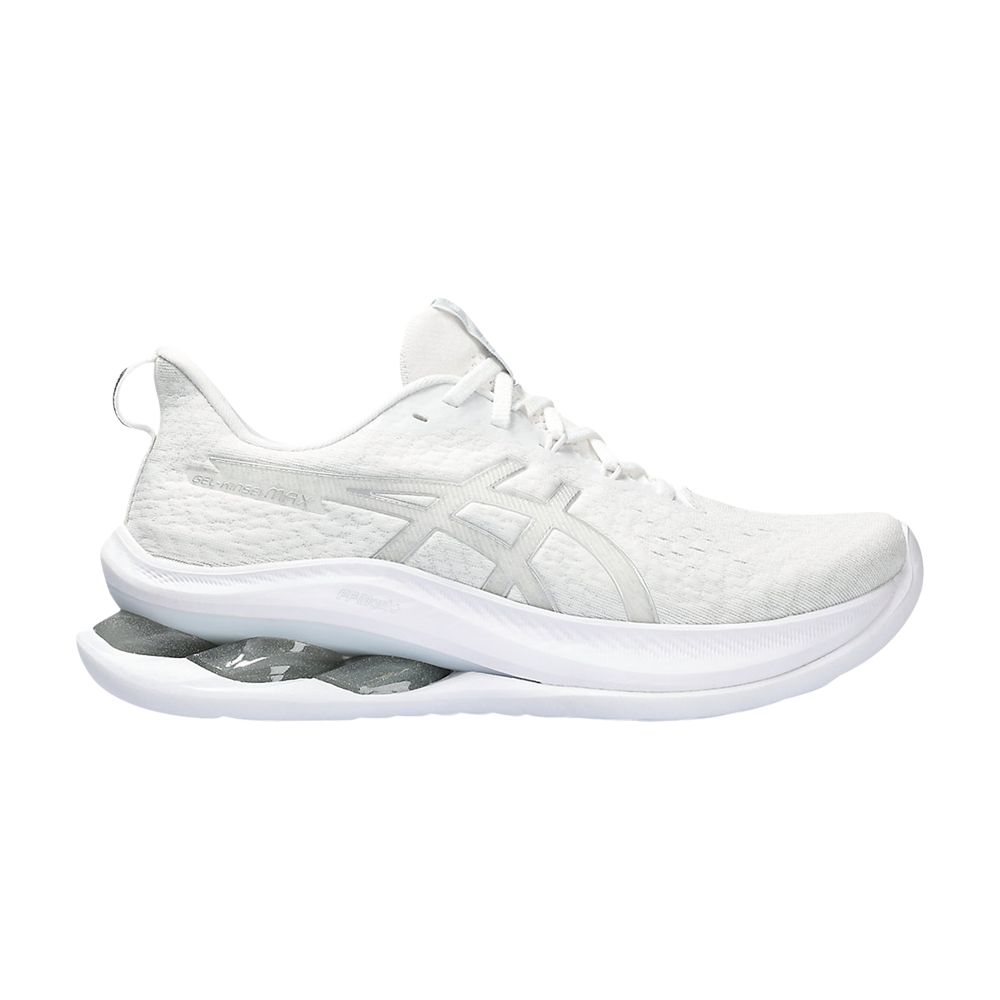 Pre-owned Asics Wmns Gel Kinsei Max 'white Pure Silver'