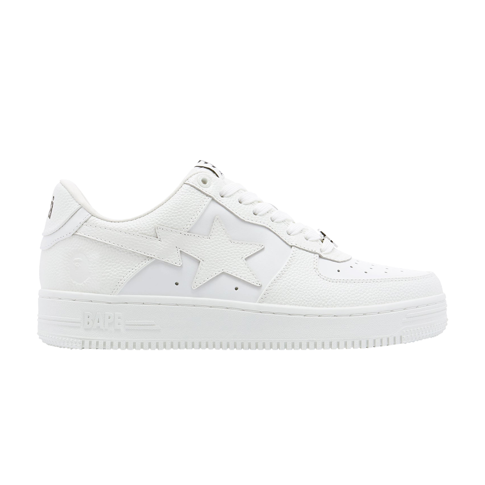 Pre-owned Bape Sta #9 'ivory' In White