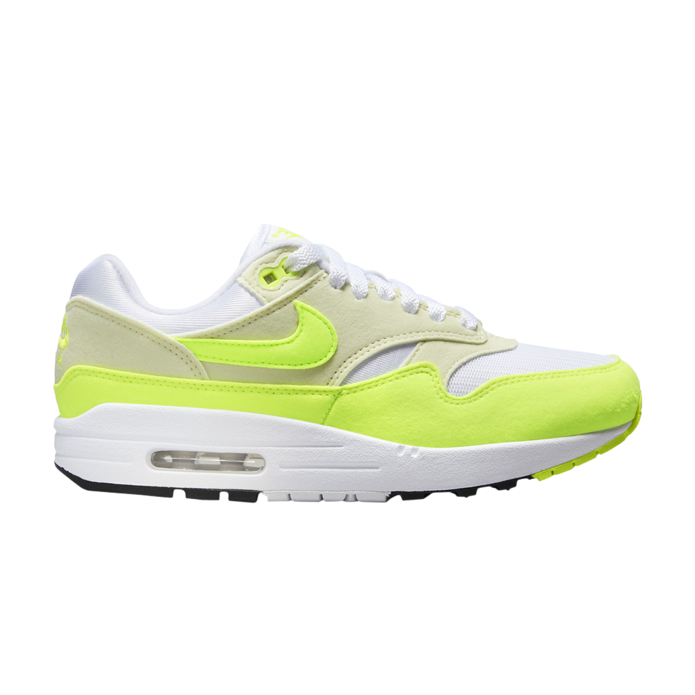 Pre-owned Nike Wmns Air Max 1 'volt' In White
