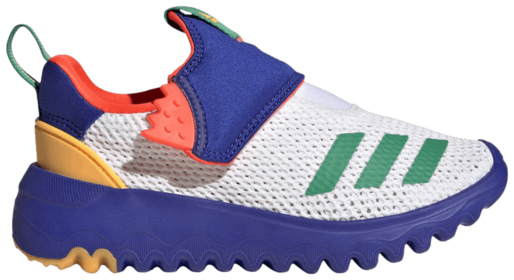 Suru365 Slip On J White Blue Green
