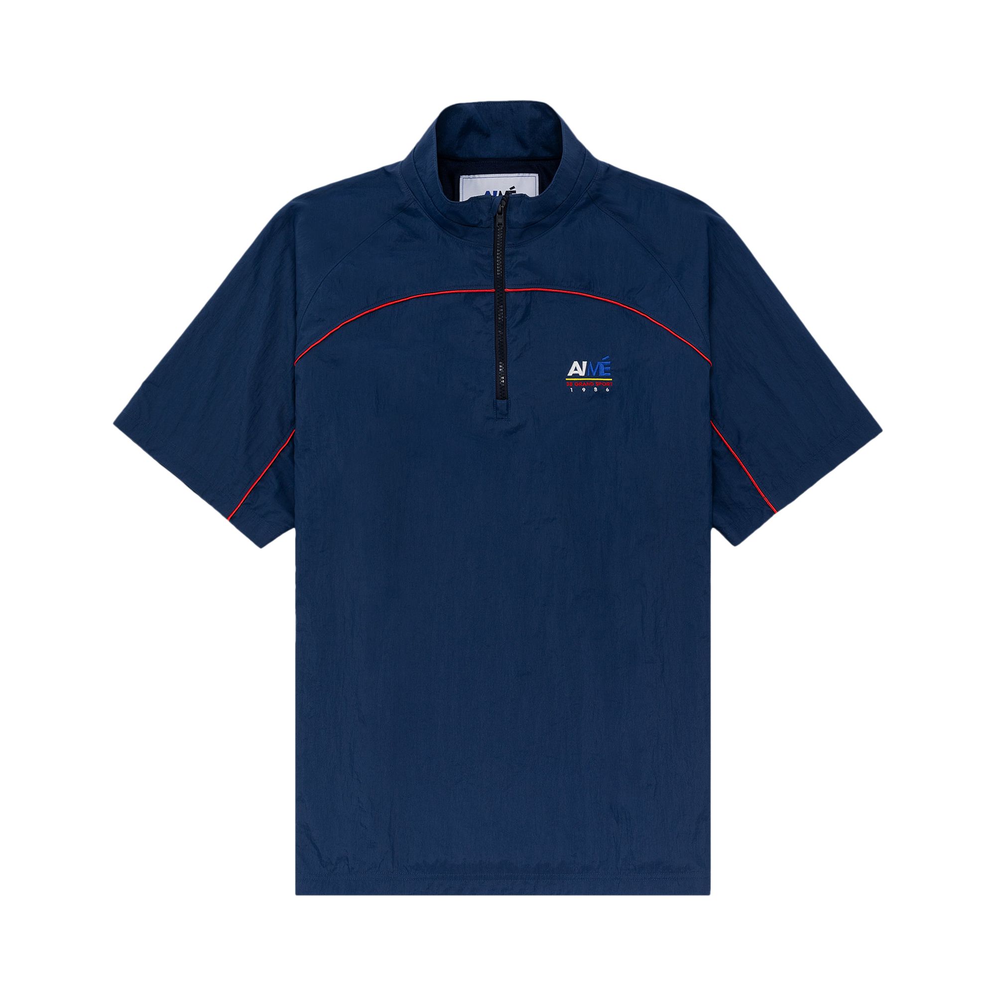 Pre-owned Aimé Leon Dore 38-gs Offshore Quarter Zip Pullover 'maritime Blue' | Men's Size Xl