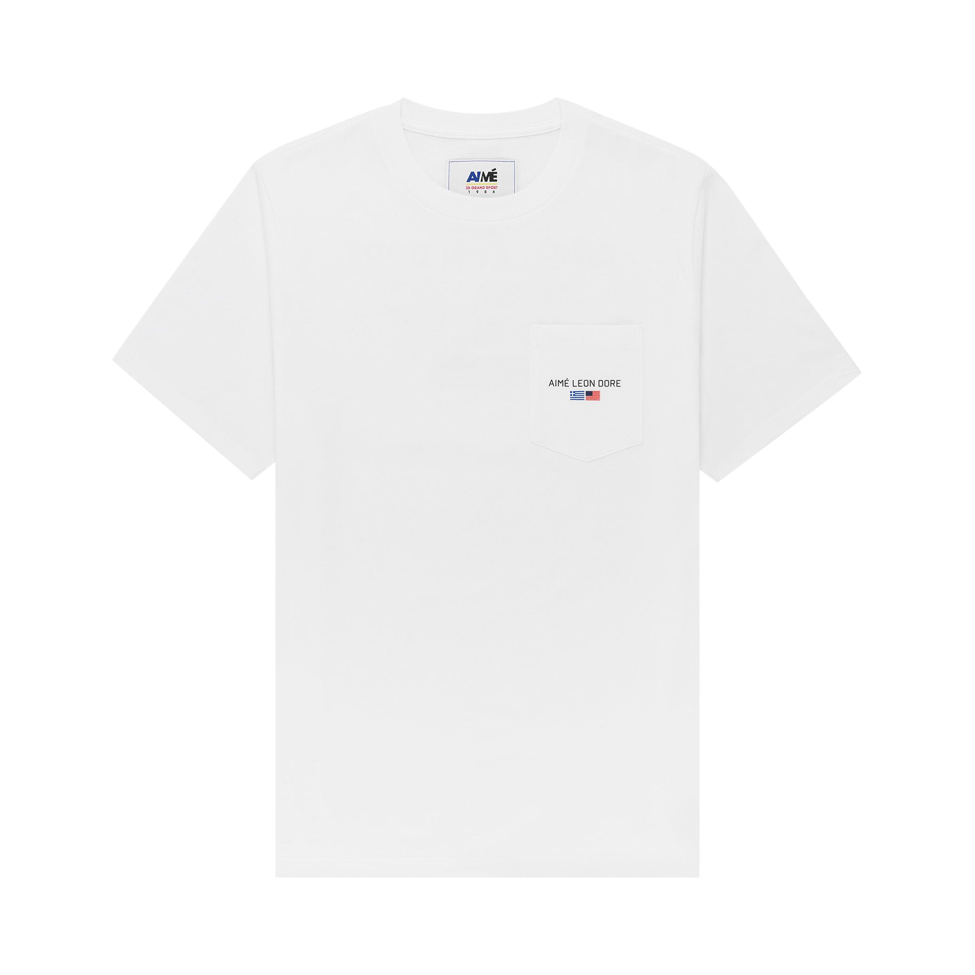 Pre-owned Aimé Leon Dore 38-gs Offshore Tee 'white' | Men's Size Xxl