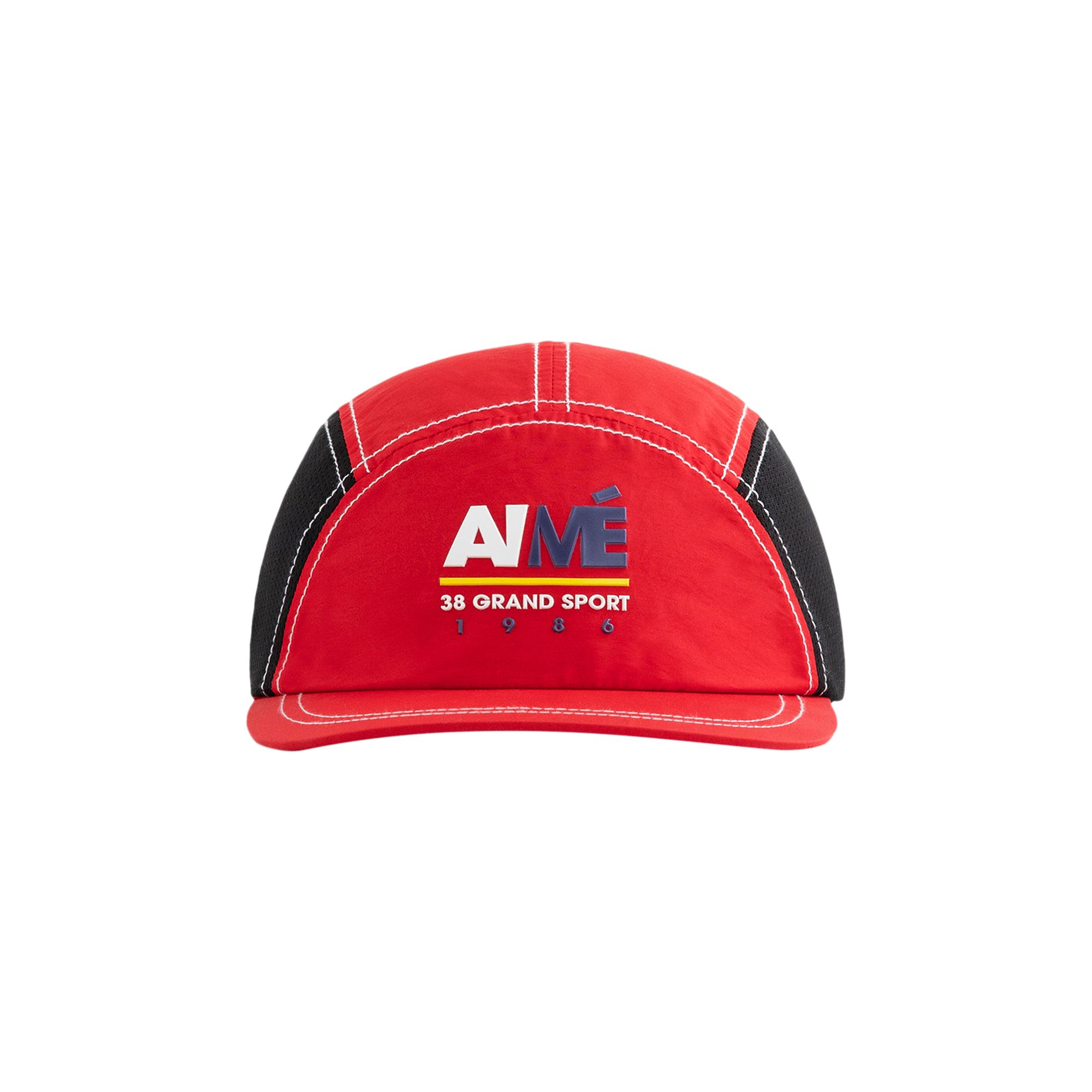 Pre-owned Aimé Leon Dore 38-gs Offshore Nylon Hat 'red' | Men's Size Onesize