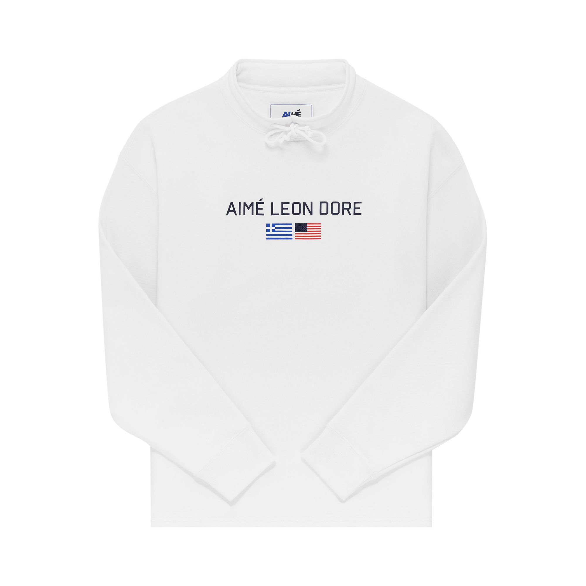 Pre-owned Aimé Leon Dore 38-gs Offshore Popover 'white' | Men's Size Xxl