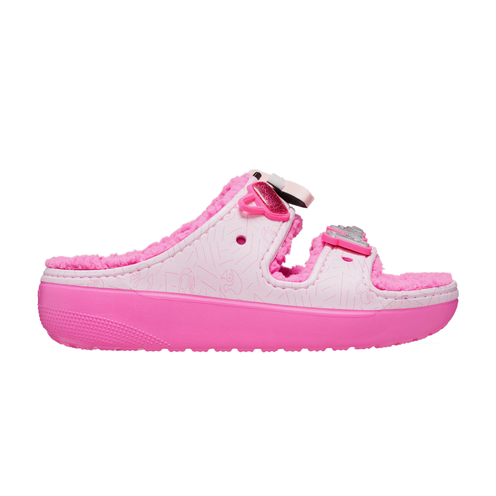 Pre-owned Crocs Barbie X Classic Cozzzy Sandal 'electric Pink'