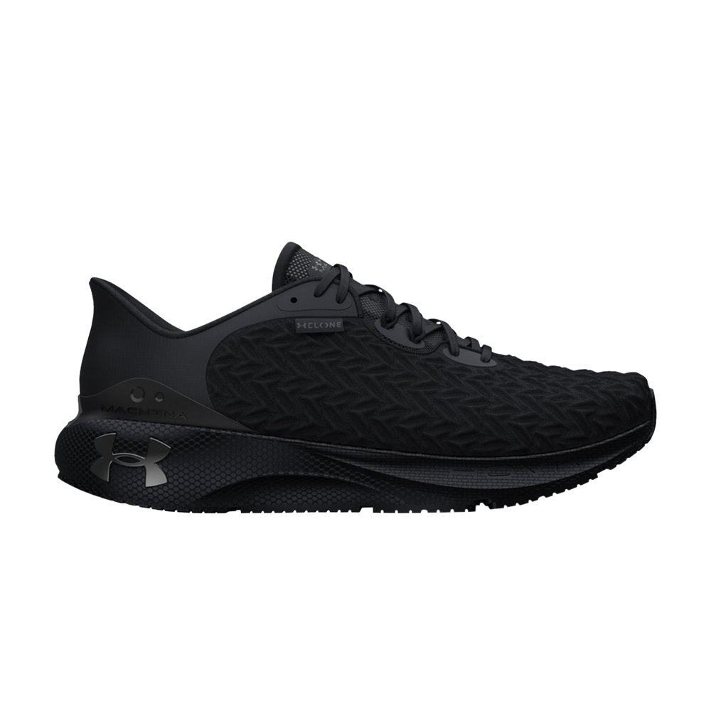 Pre-owned Under Armour Hovr Machina 3 Clone 'black Reflective'
