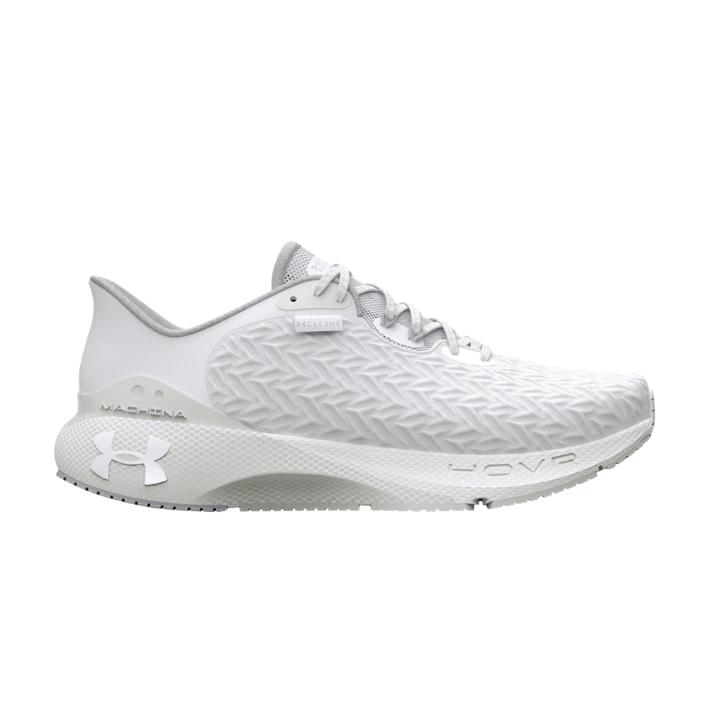 Pre-owned Under Armour Hovr Machina 3 Clone 'white Halo Grey'
