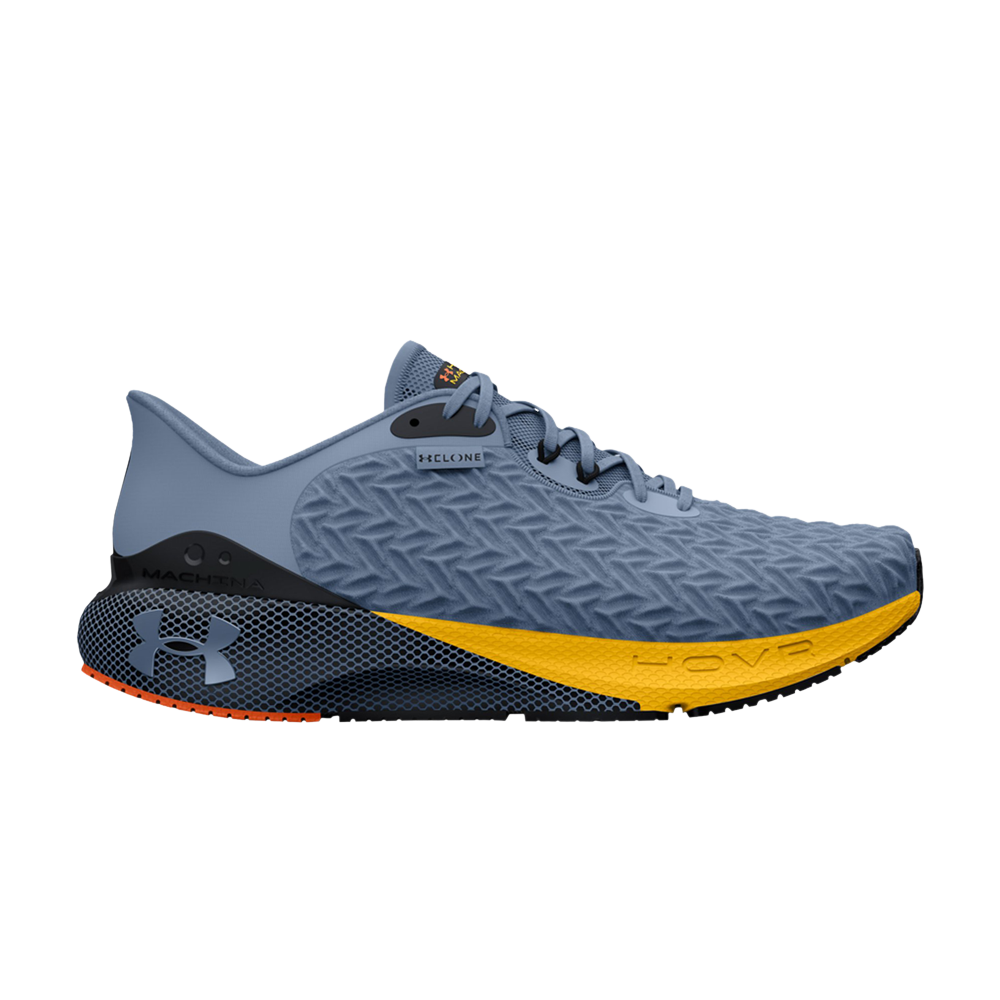 Pre-owned Under Armour Hovr Machina 3 Clone 'blue Granite Yellow'