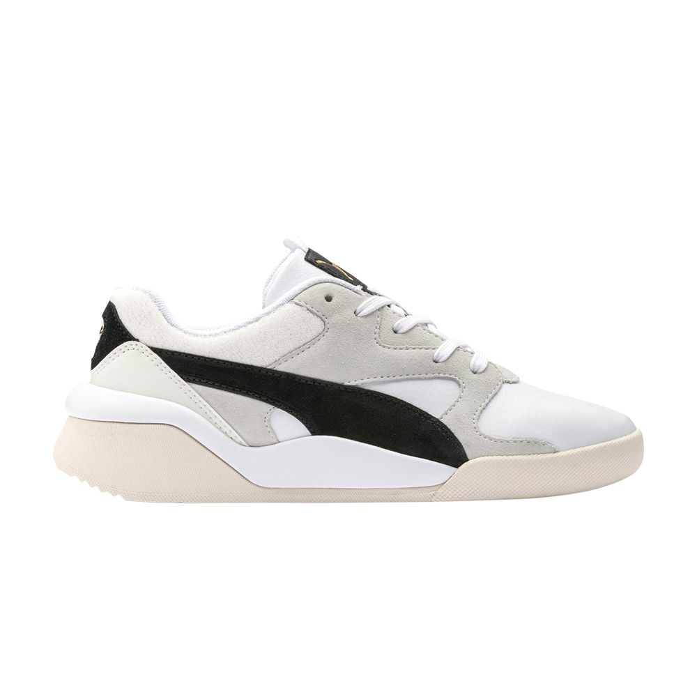 Pre-owned Puma Wmns Aeon Heritage 'white Black'