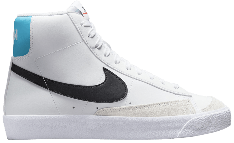 Nike Blazer Mid 77 GS White Black Photo Blue