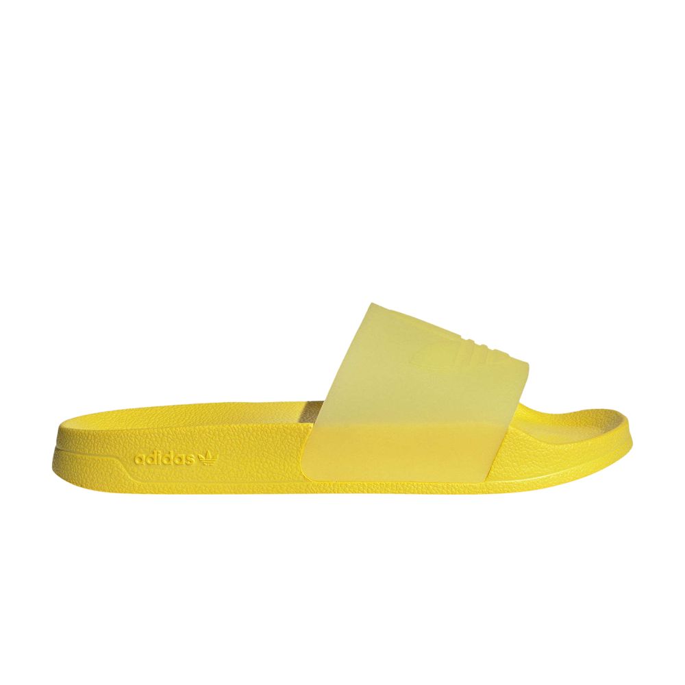 Pre-owned Adidas Originals Adilette Slide 'magic City - Impact Yellow'