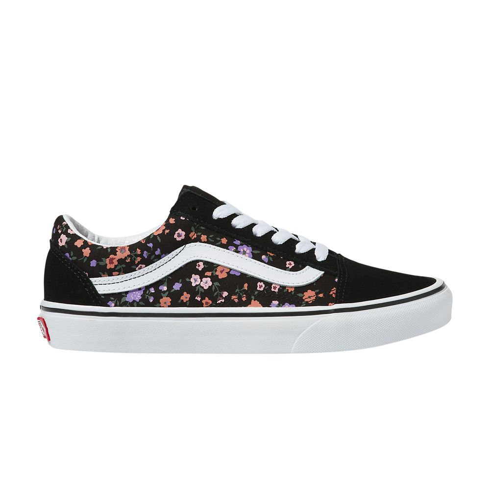 Pre-owned Vans Old Skool 'floral Covered Ditsy' In Black