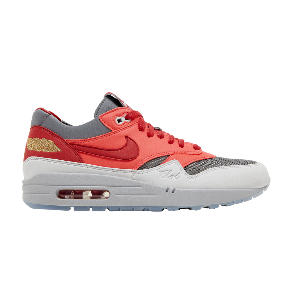 Pre-owned Nike Clot X Air Max 1 'kiss Of Death - Solar Red' Special Box