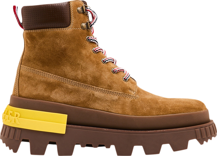 Moncler Mon Corp Lace-Up Boot 'Brown'