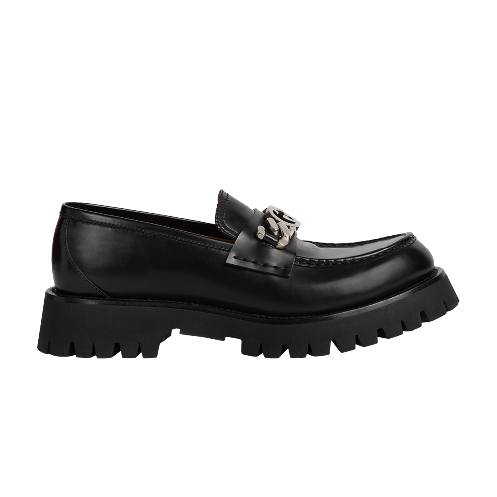 Pre-owned Gucci Loafer 'interlocking G - Black'