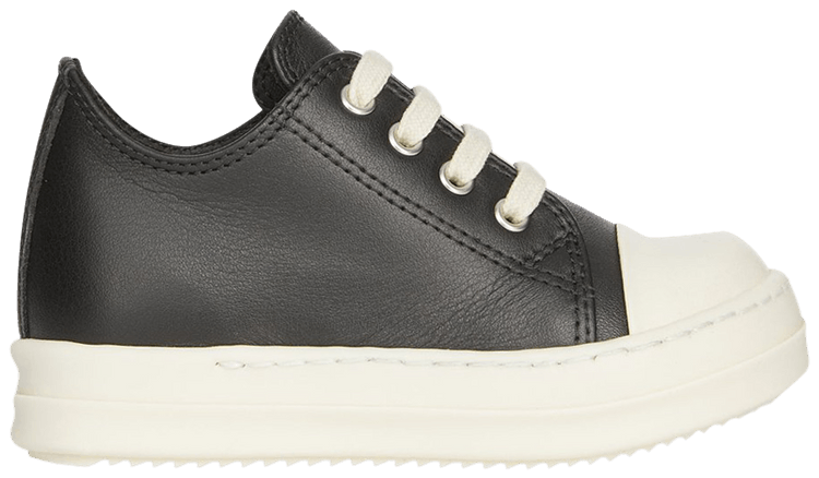 Rick Owens Babysneaks Low Infant Black Milk