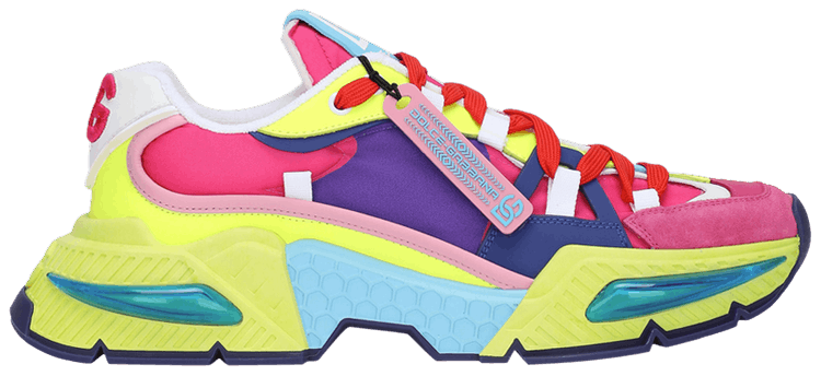 VIP【関税送料無料】希少 DOLCE & GABBANA MULTICOLOR PUMPS Buy Dolce & Gabbana Air Master 'Pink Neon Yellow' - CS1984