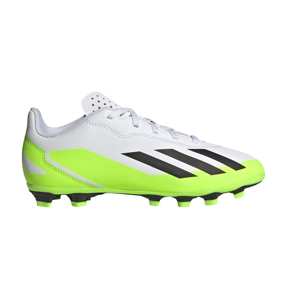 adidas X Crazyfast.4 FG J 'Crazyrush Pack' | White | Kid's Size 5.5