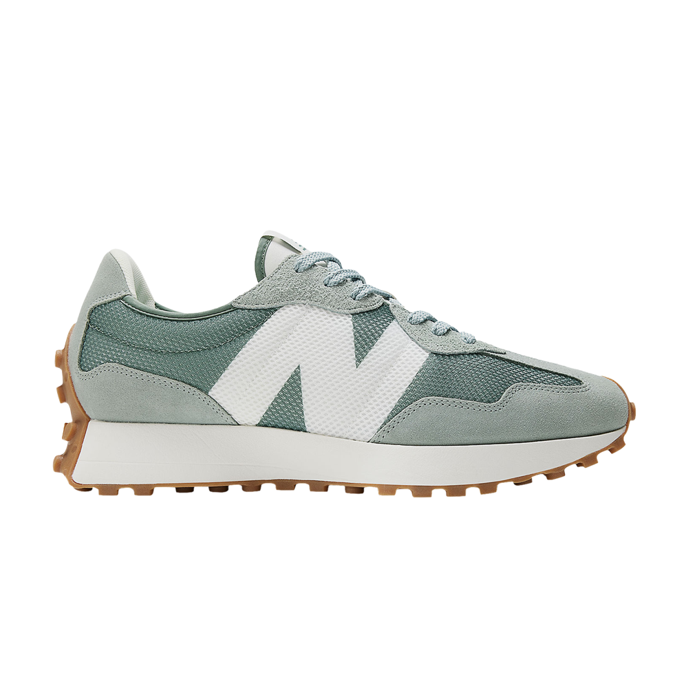 Pre-owned New Balance 327 'juniper' In Green
