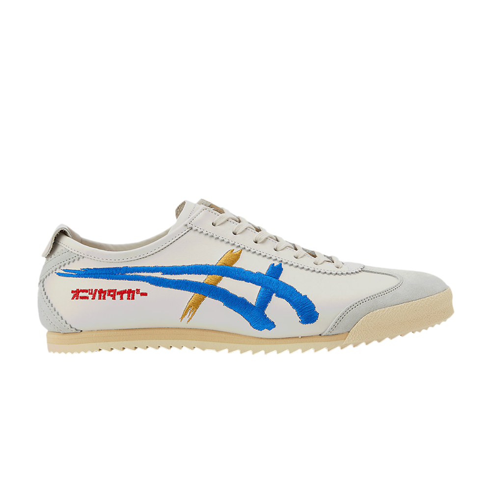 Pre-owned Onitsuka Tiger Mexico 66 Deluxe 'calligraphy - White Directoire Blue'