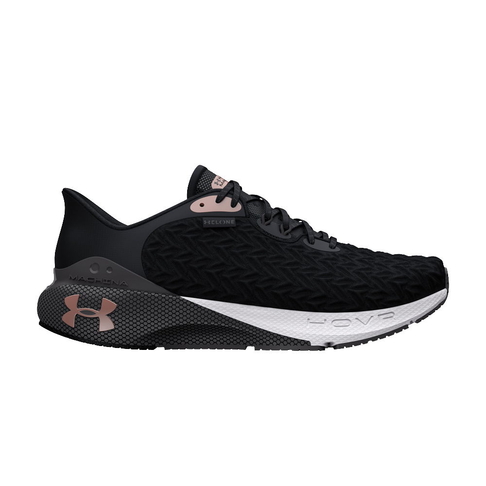 Pre-owned Under Armour Wmns Hovr Machina 3 Clone 'black Rose Gold'