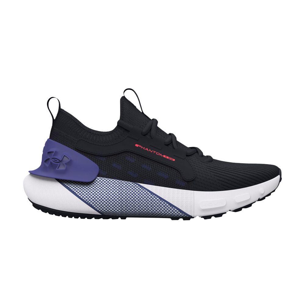 Pre-owned Under Armour Hovr Phantom 3 Se Gs 'black Electric Purple' | Kid's Size 6