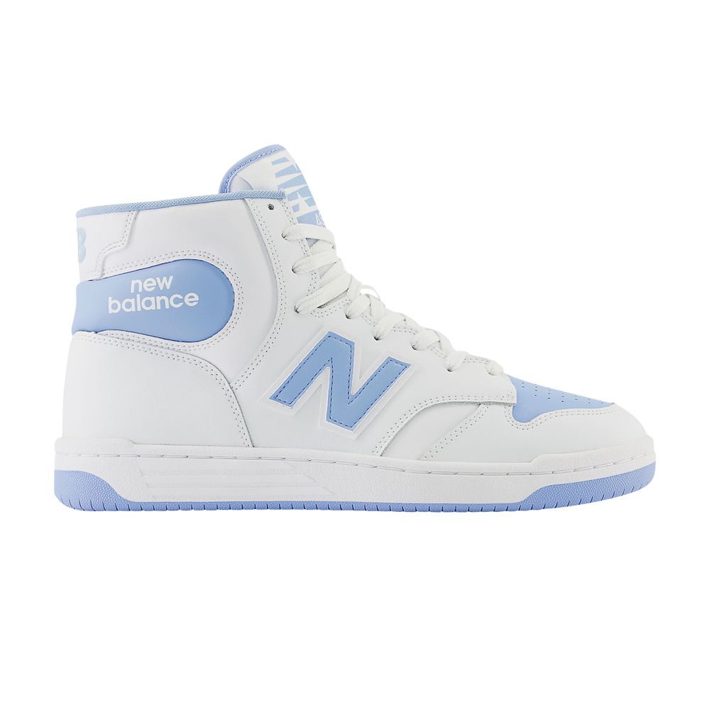 NEW BALANCE 480 HIGH 'WHITE TEAM CAROLINA'