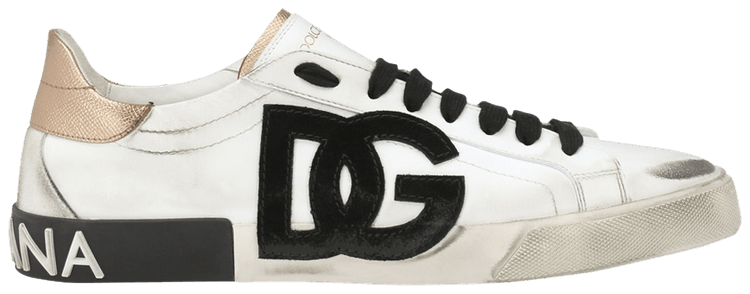 スニーカー DOLCE GABBANA Men Sneakers CS2203AO3268I048 White Buy Dolce & Gabbana Portofino Vintage 'DG Logo Print - White