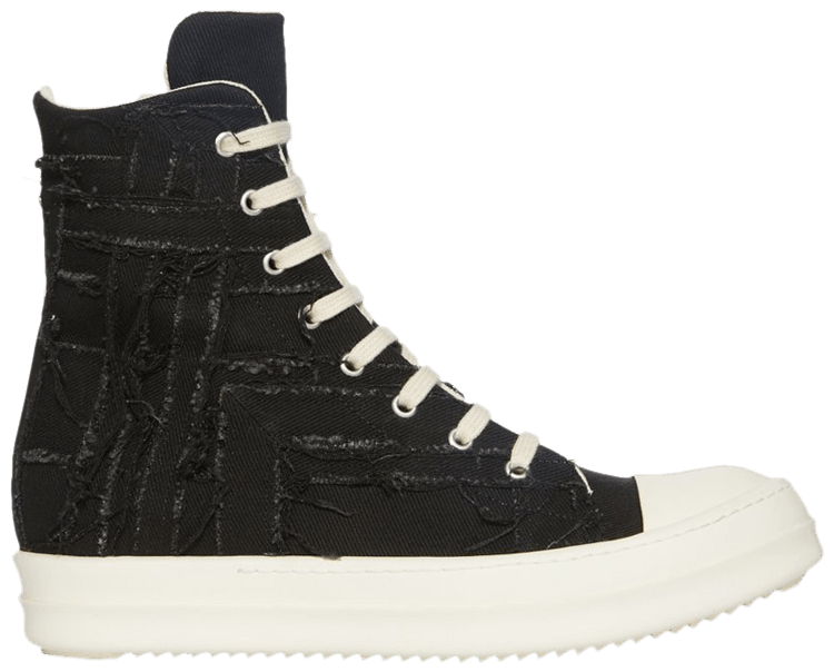 Rick Owens Wmns DRKSHDW Luxor Slashed High 'Black Milk'