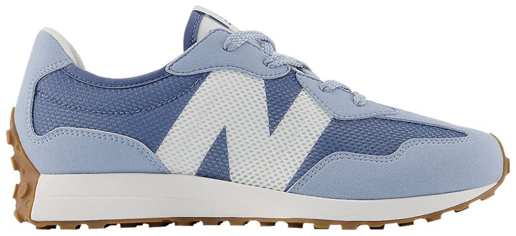 New Balance 327 Big Kid Wide Mercury Blue
